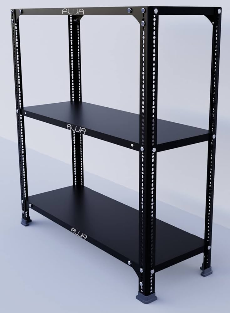36" Deep Steel Panel Shelving
