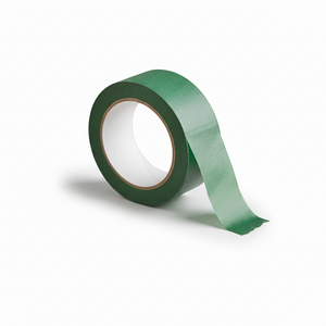 Green Masking Tape | 25mm×50m, 5.5 mil | 48 Rolls/Case
