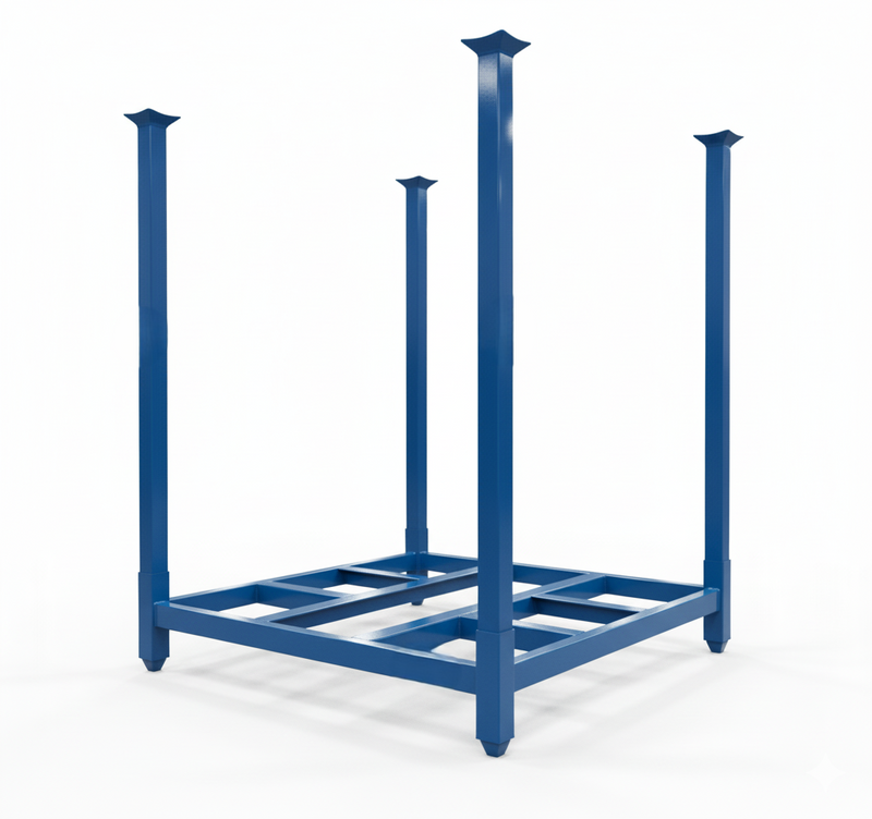 Portable Stack Racks for Smarter Warehouse Storage