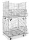 Wire Mesh Bins With Caster